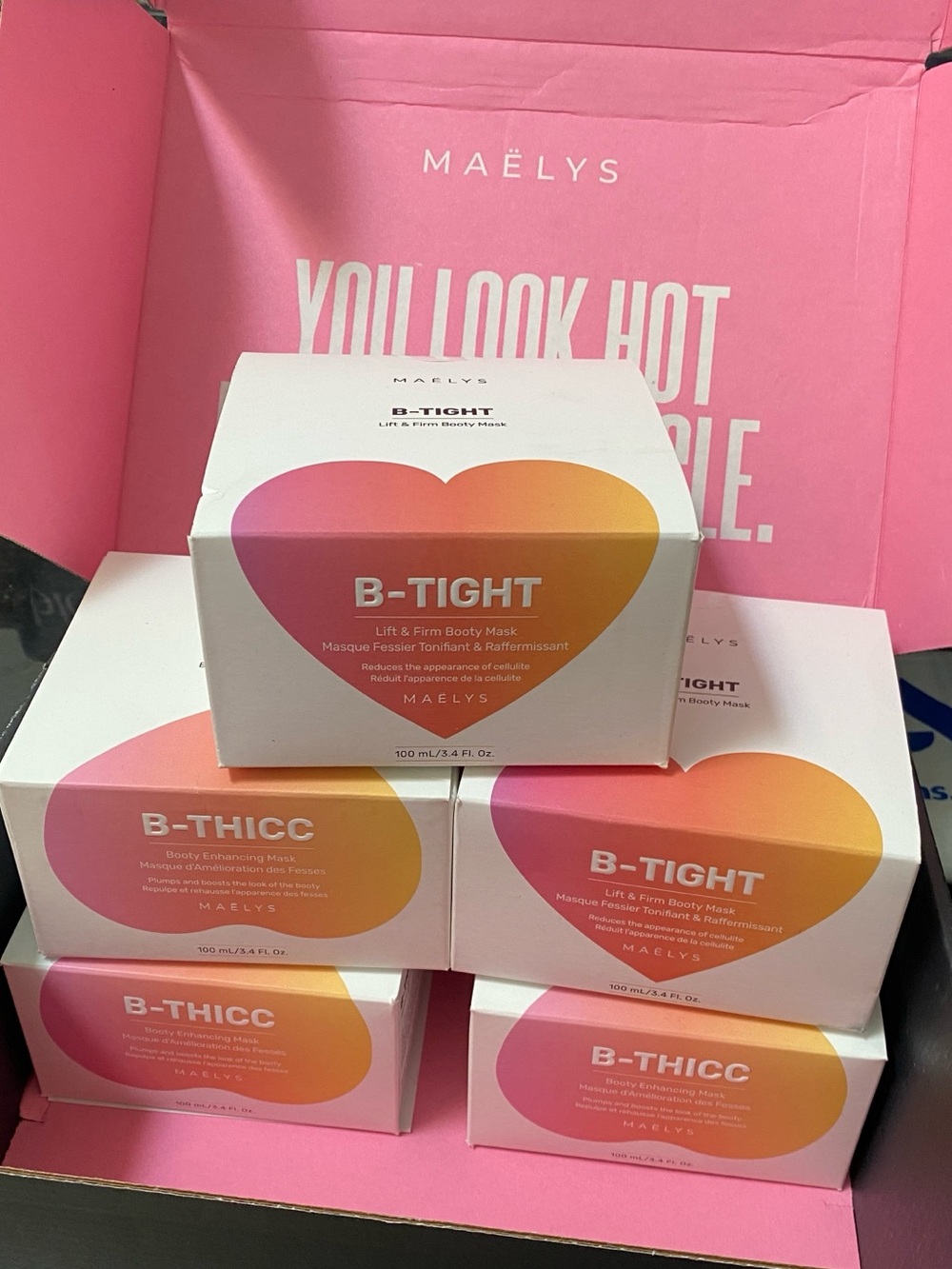 Maëlys Booty Mask Bundle B-TIGHT & B-THICC 5pc